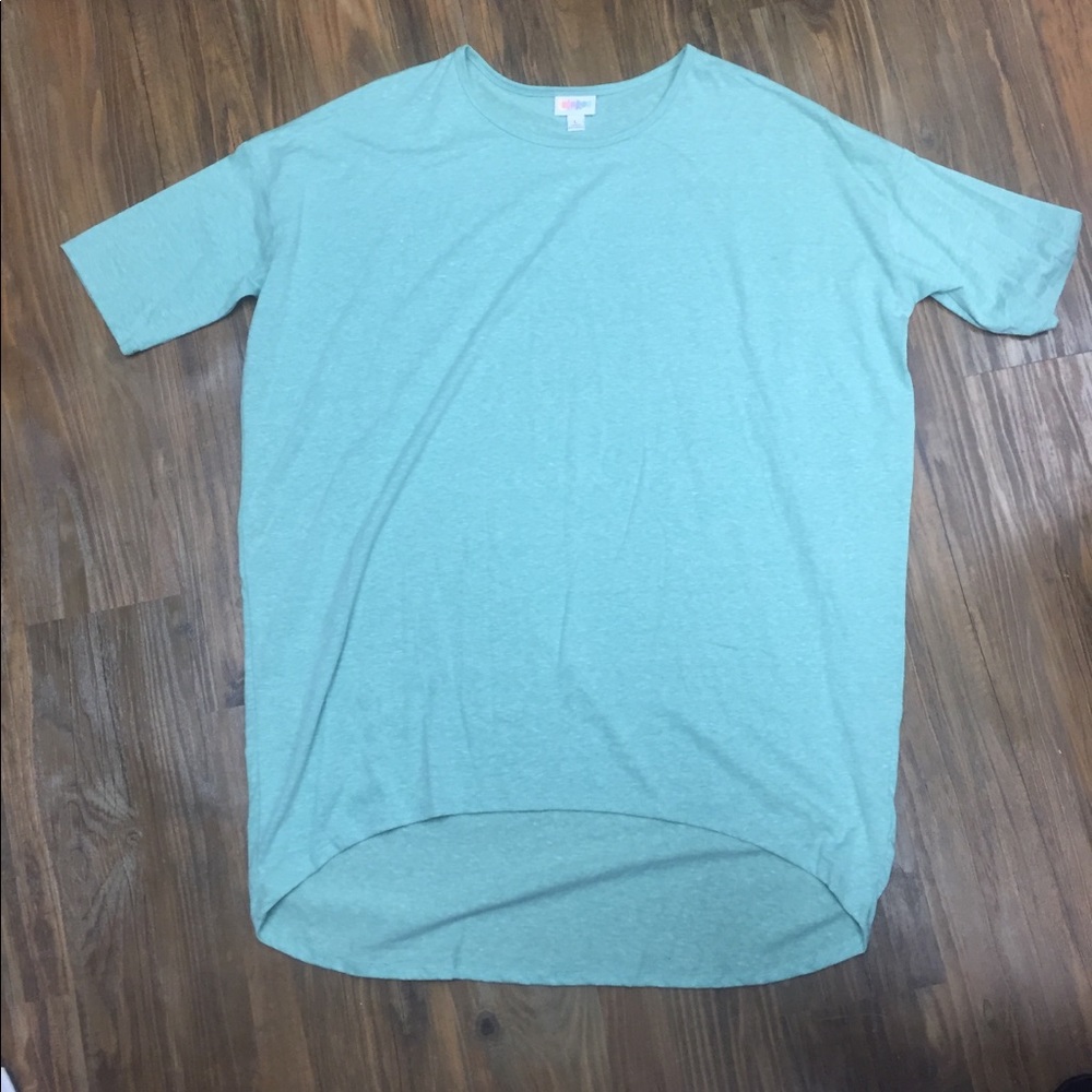 LuLaRoe Irma in Heathered Turquoise